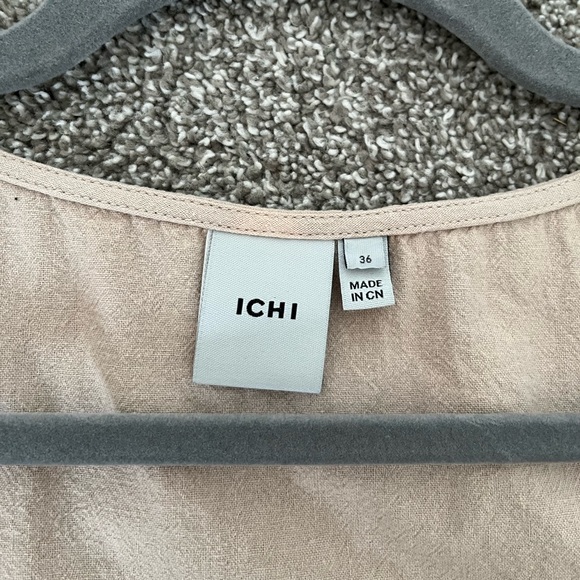 ICHI cotton button down top - Picture 6 of 8